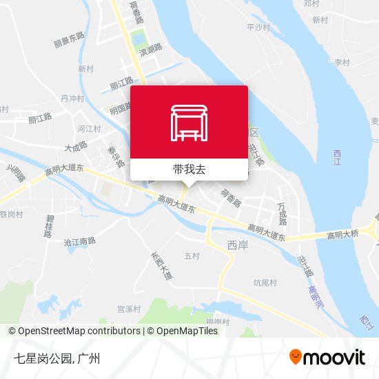 七星岗公园地图