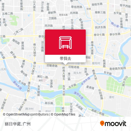 丽日华庭地图
