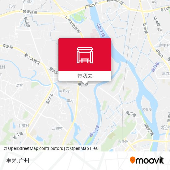 丰岗地图