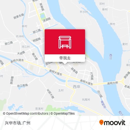 兴华市场地图