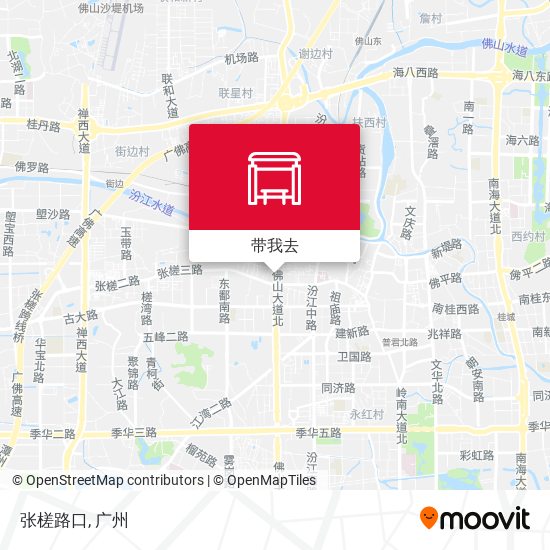 张槎路口地图