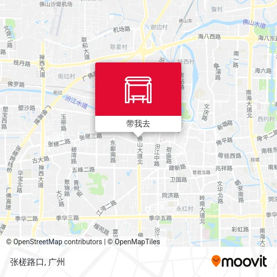 张槎路口地图