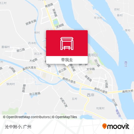 沧中附小地图