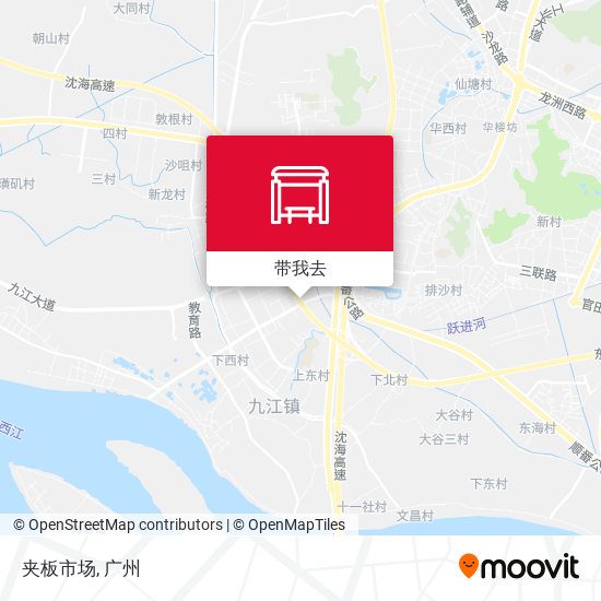 夹板市场地图