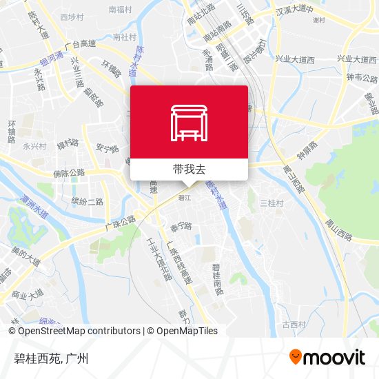 碧桂西苑地图
