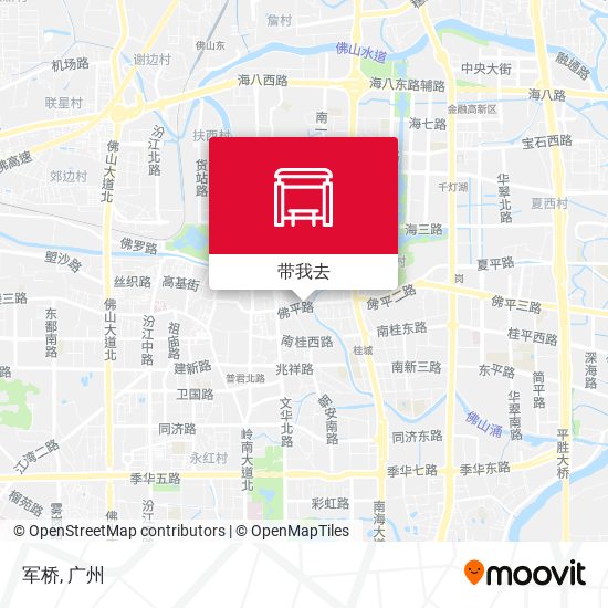 军桥地图