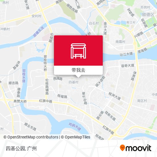 四基公园地图