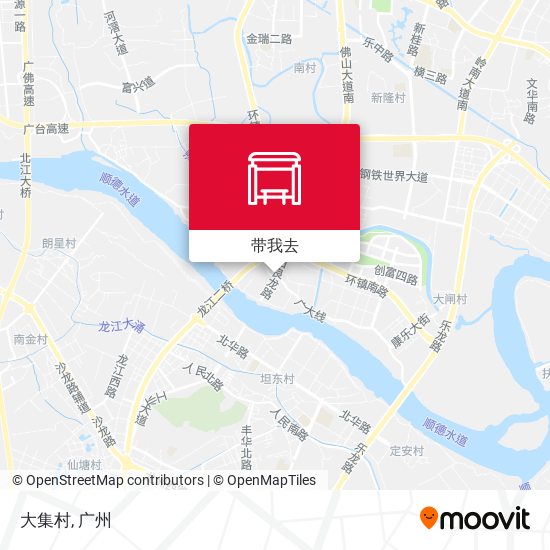 大集村地图