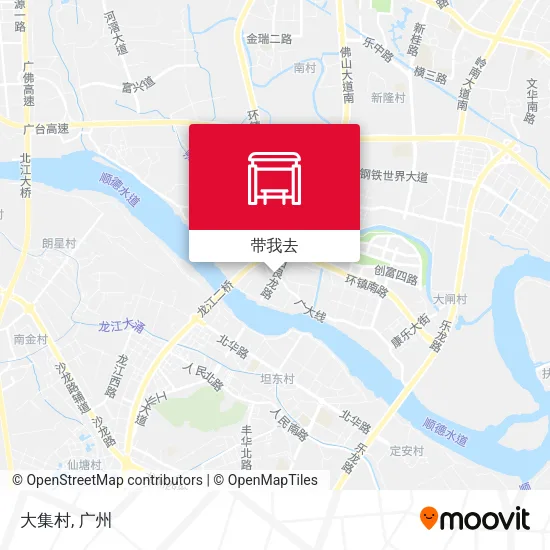 大集村地图