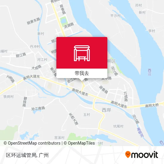 区环运城管局地图