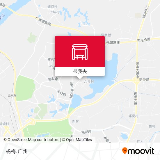 杨梅地图