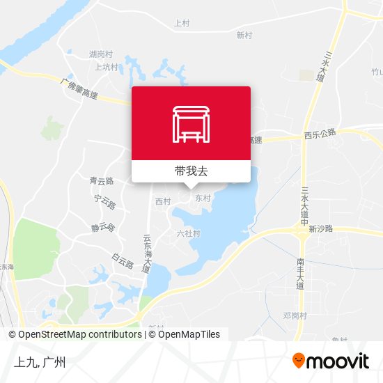 上九地图