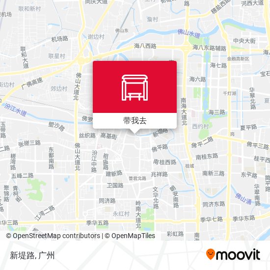 新堤路地图