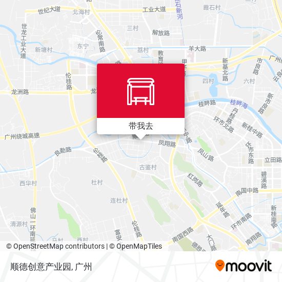 顺德创意产业园地图