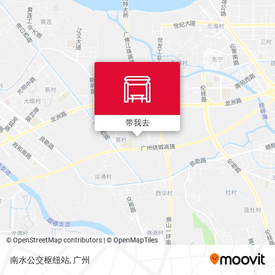 南水公交枢纽站地图
