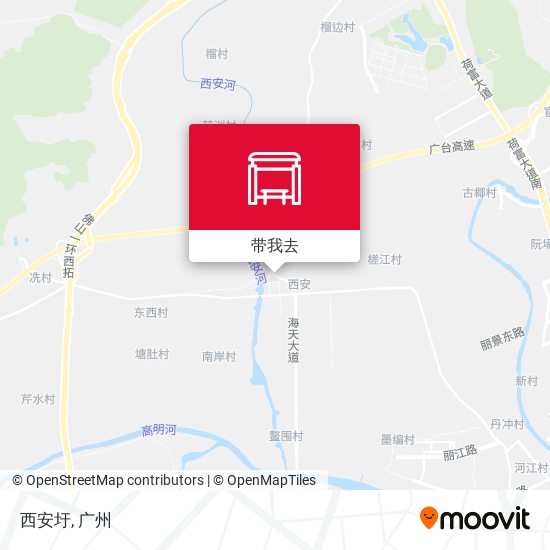 西安圩地图