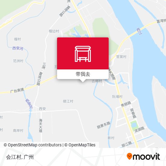 会江村地图
