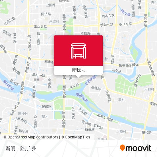 新明二路地图