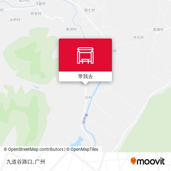 九道谷路口地图