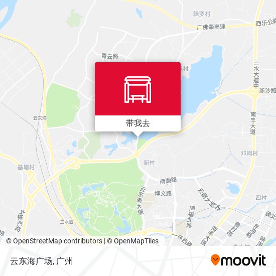 云东海广场地图
