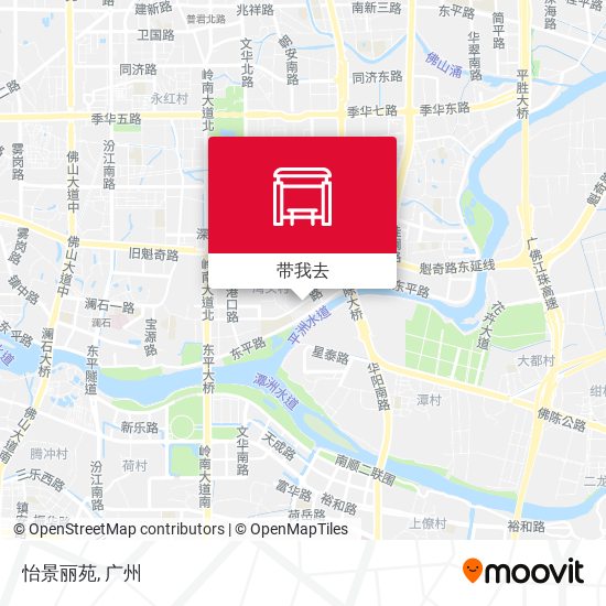 怡景丽苑地图