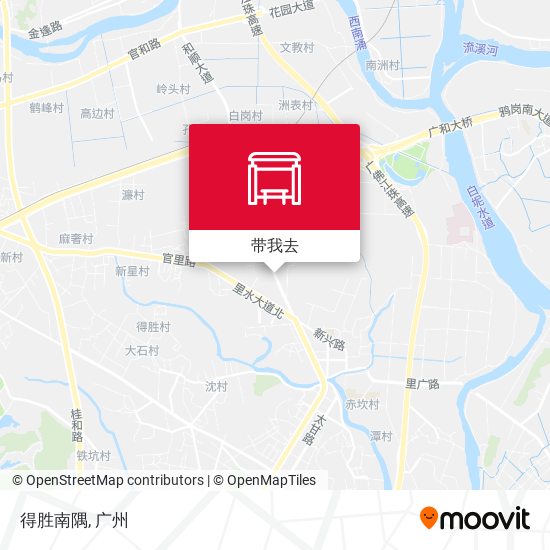 得胜南隅地图