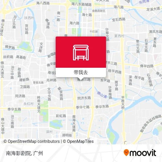 南海影剧院地图