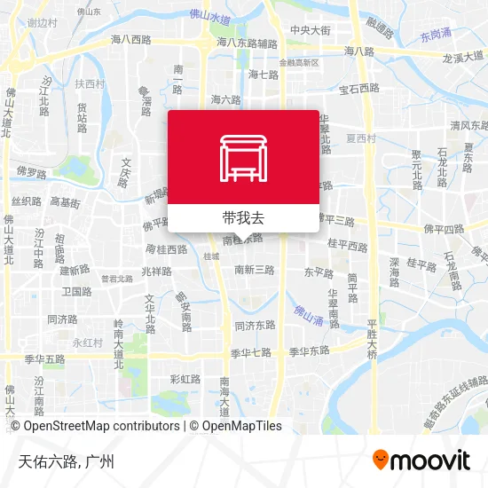 天佑六路地图