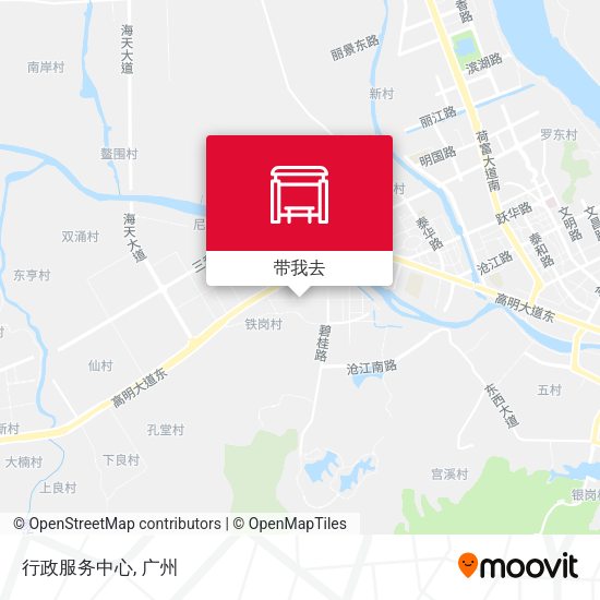 行政服务中心地图