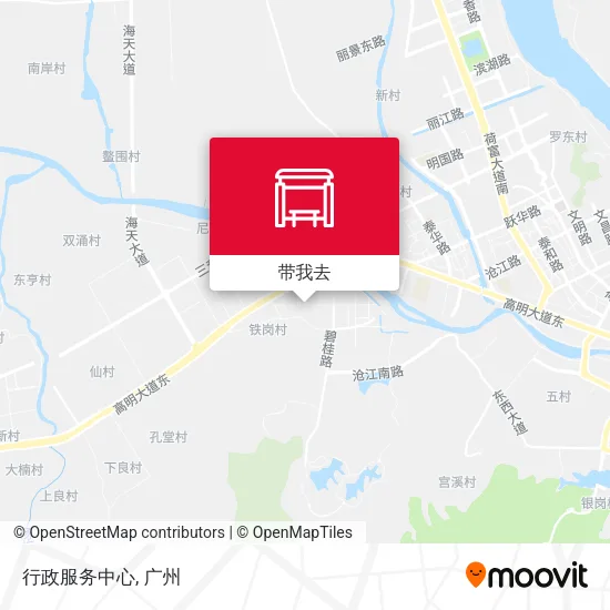行政服务中心地图