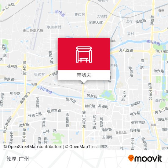 敦厚地图