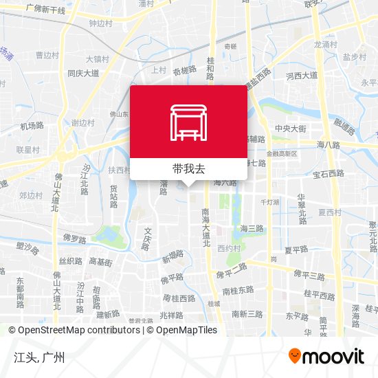 江头地图