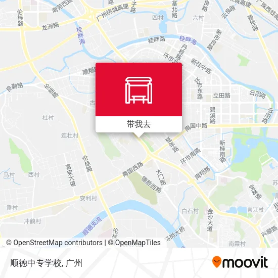 顺德中专学校地图