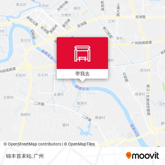 锦丰首末站地图
