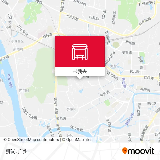 狮岗地图