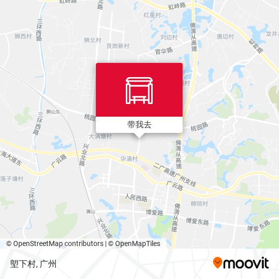 塱下村地图