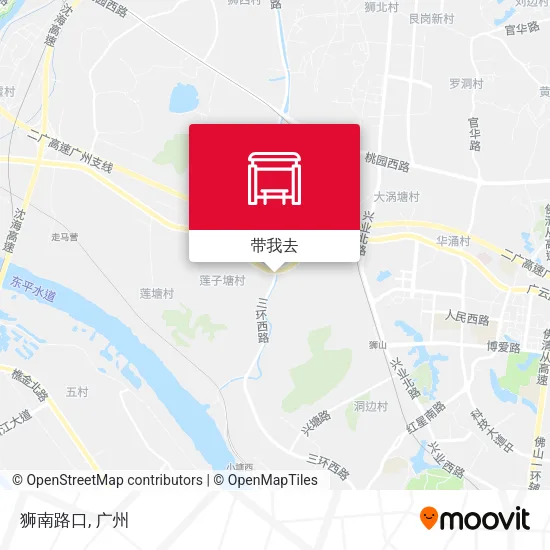 狮南路口地图