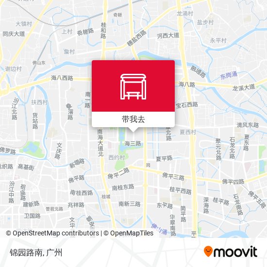 锦园路南地图