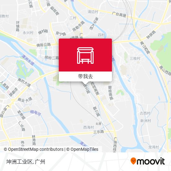 坤洲工业区地图