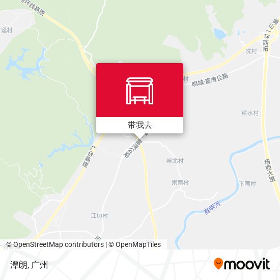 潭朗地图