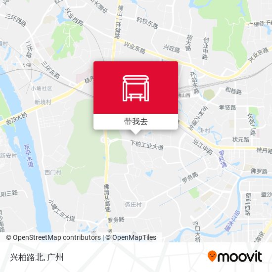 兴柏路北地图