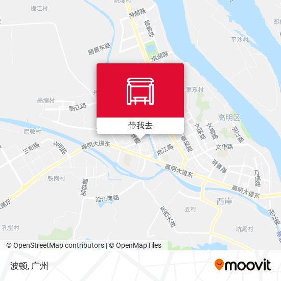 波顿地图