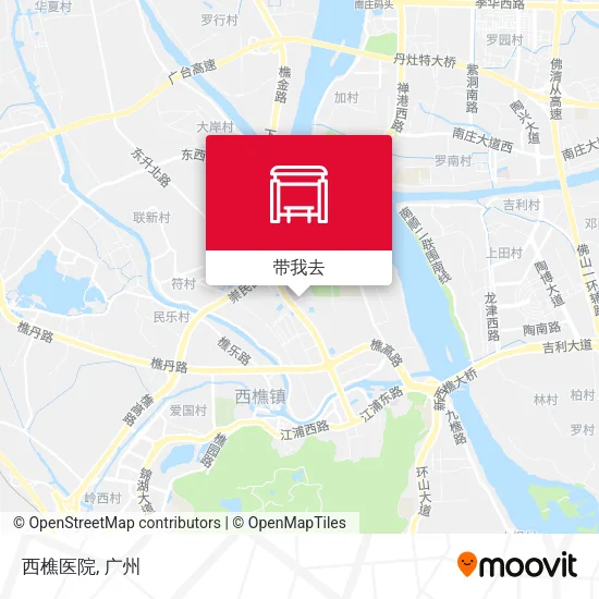西樵医院地图