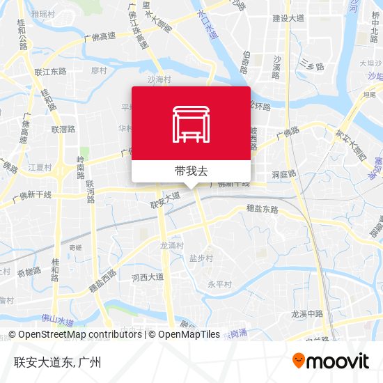 联安大道东地图