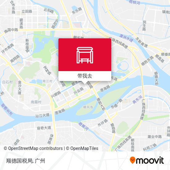 顺德国税局地图