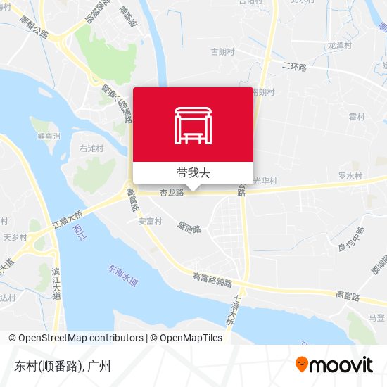 东村(顺番路)地图