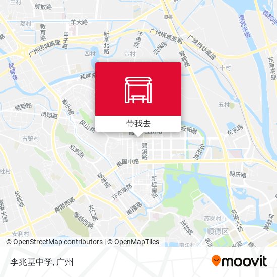 李兆基中学地图