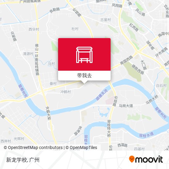 新龙学校地图