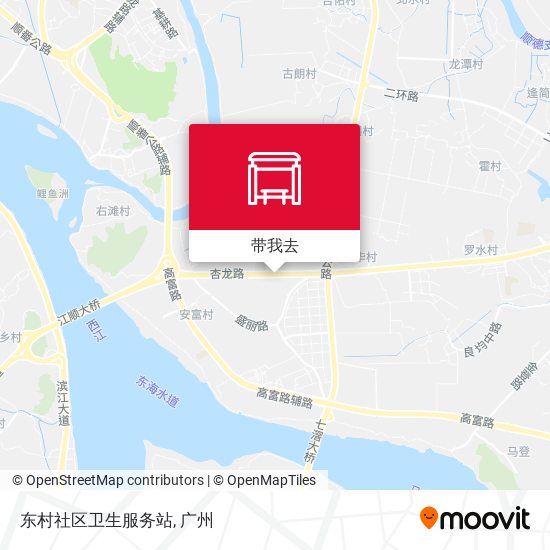 东村社区卫生服务站地图