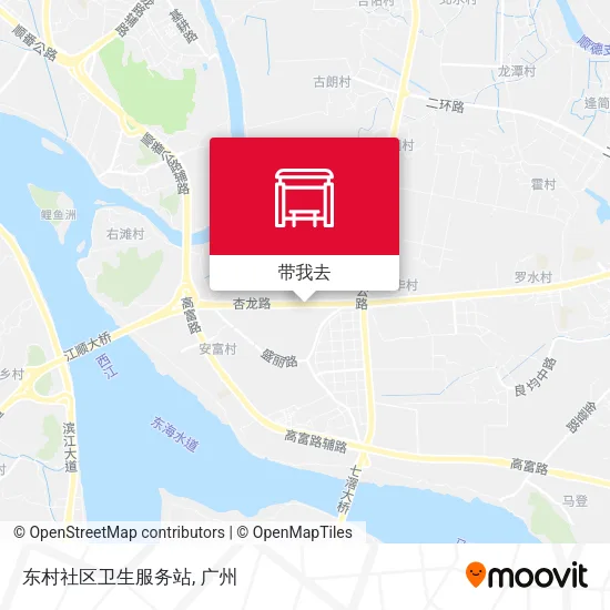 东村社区卫生服务站地图